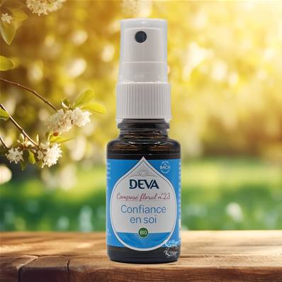 Deva - Composé Floral Dr Bach - Confiance en Soi N.23 - Spray 15ml