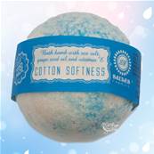 Bombe de Bain Fait Main - Douceur Coton 145g