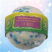 Bombe de Bain Fait Main - La Nuit 145g