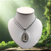 Collier Arbre de Vie - Cristal de Roche