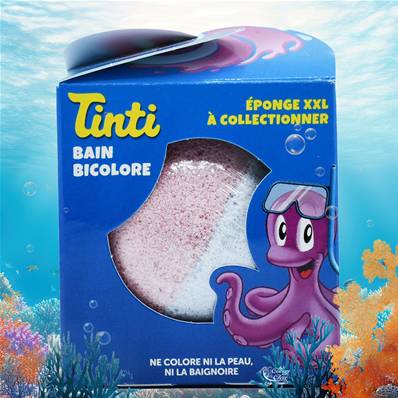 Tinti - Boule de Bain Bicolore XXL