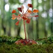 Arbre du bonheur - Arbre de Vie - Cornaline - 5 cm